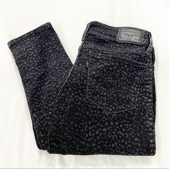 levi's leopard jeans